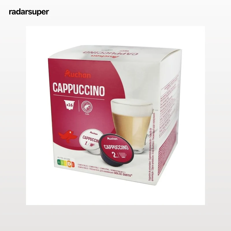 PRODUCTO ALCAMPO Café en cápsulas Capuccino 16 uds.