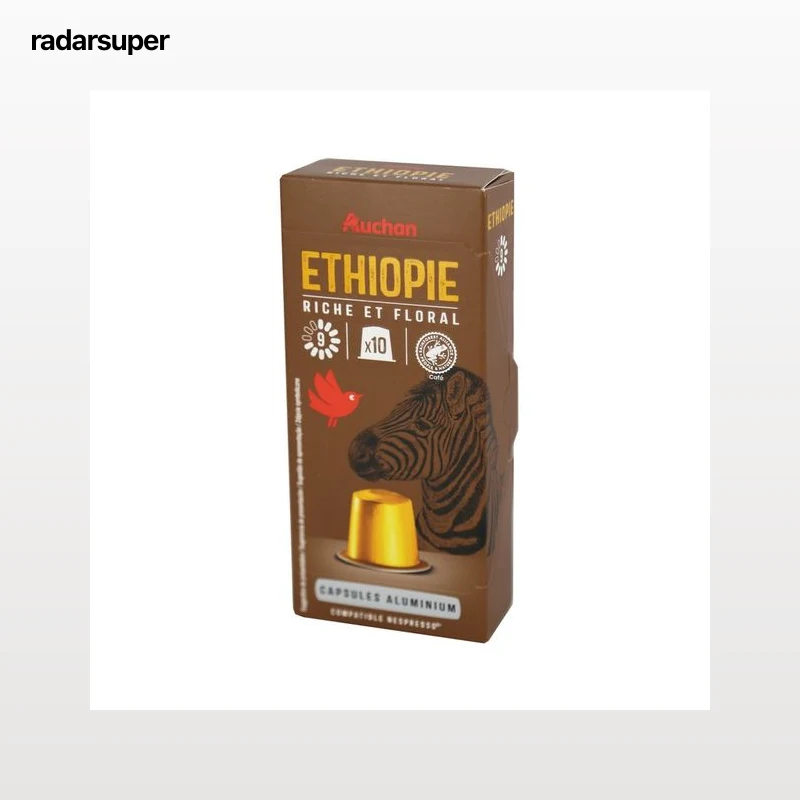 PRODUCTO ALCAMPO Café en cápsulas Etiopia I9, 10 uds.