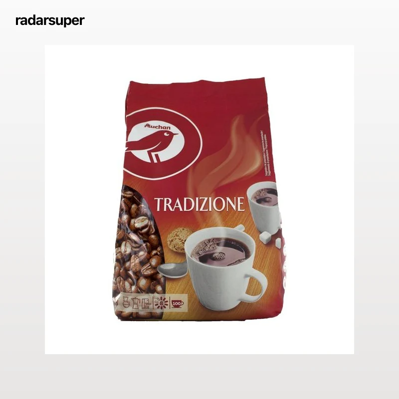 PRODUCTO ALCAMPO Café en grano natural Tradición 500 g.