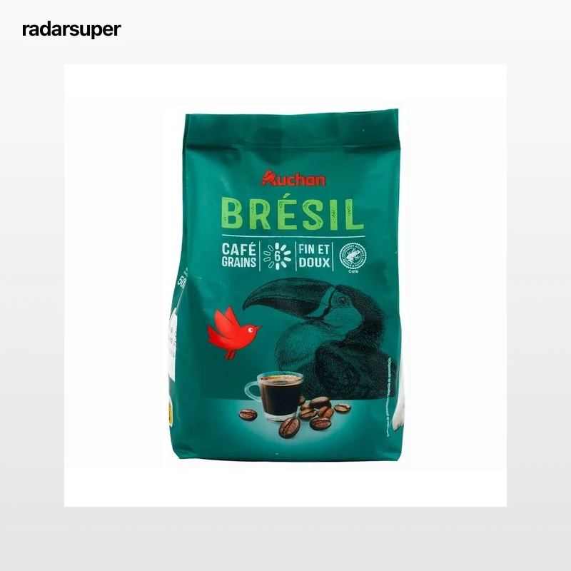 PRODUCTO ALCAMPO Café grano origen Brasil 500 gr.