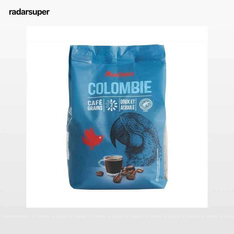 PRODUCTO ALCAMPO Café en grano origen Colombia 500 gr.