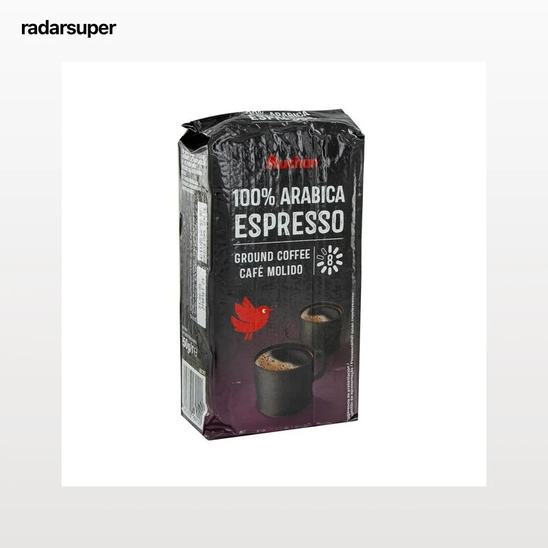 PRODUCTO ALCAMPO Café molido Arábica Espresso 250 g.