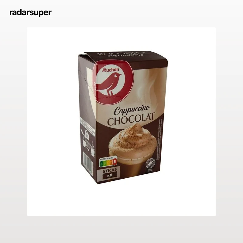 PRODUCTO ALCAMPO Café soluble Cappuccino chocolate 8 uds. 144 g.