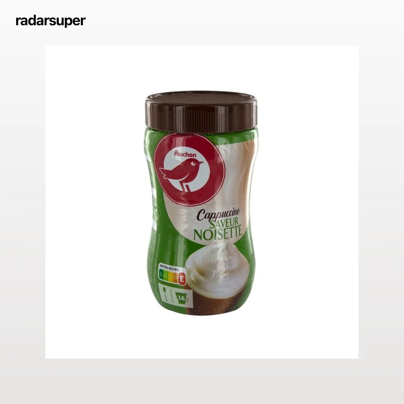 PRODUCTO ALCAMPO Café soluble Capuccino avellana 250 g.