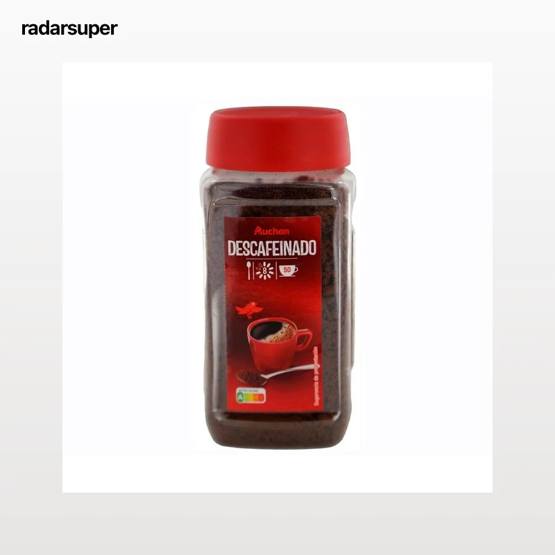 PRODUCTO ALCAMPO Café soluble descafeinado 100 g.