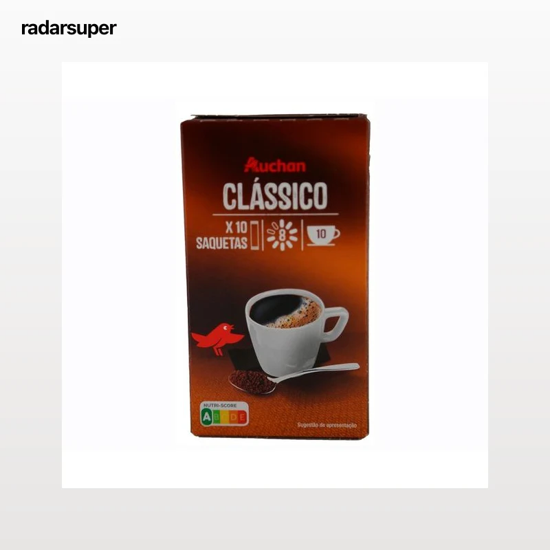 PRODUCTO ALCAMPO Café soluble natural 10 monodosis 20 g.