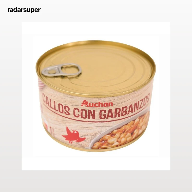 PRODUCTO ALCAMPO Callos con garbanzos PRODUCTO ALCAMPO lata de 380 g.
