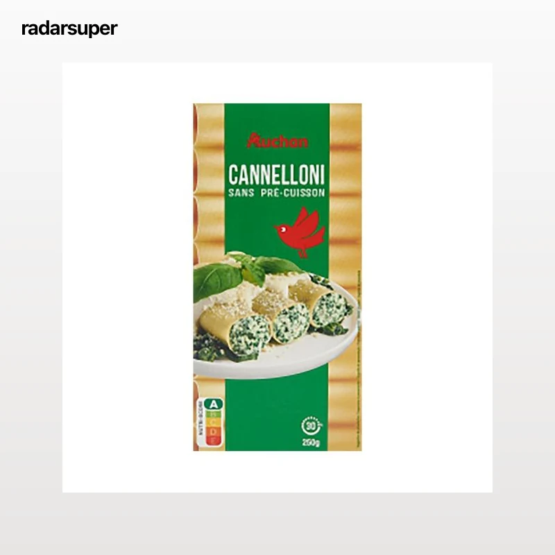 PRODUCTO ALCAMPO Canelones sin precocinar 250 g.
