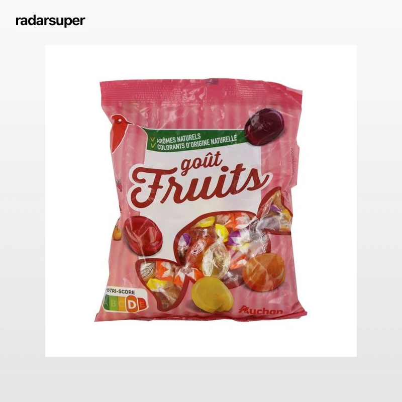 PRODUCTO ALCAMPO Caramelos de frutas 350 g.
