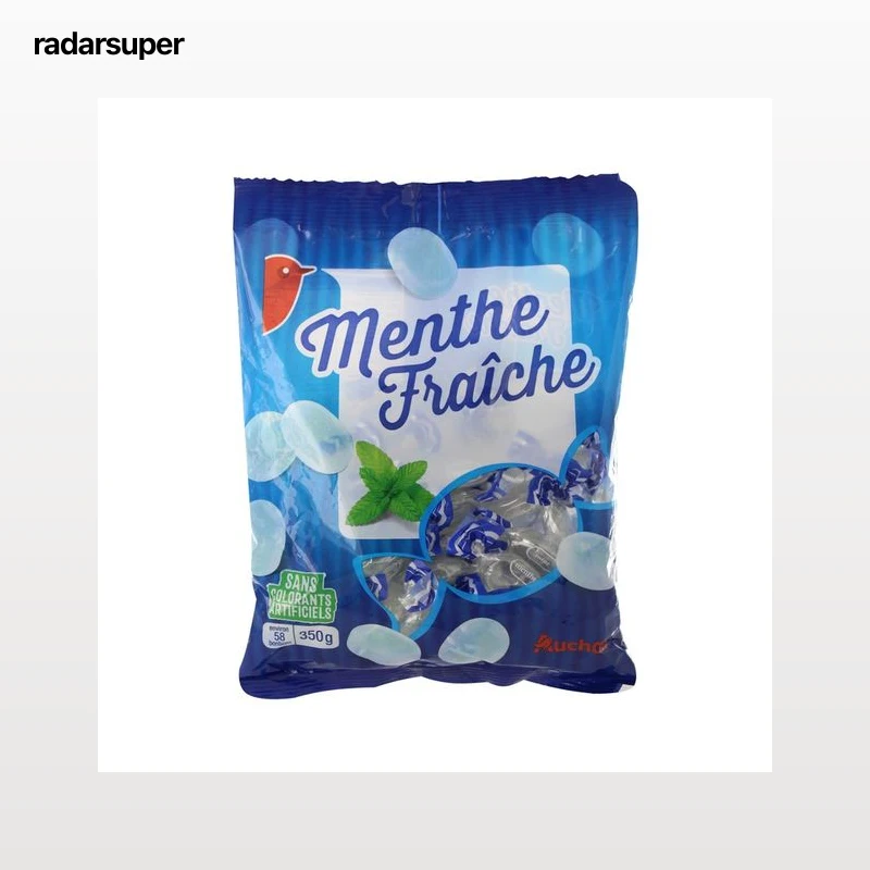 PRODUCTO ALCAMPO Caramelos de menta fresca 350 gr.
