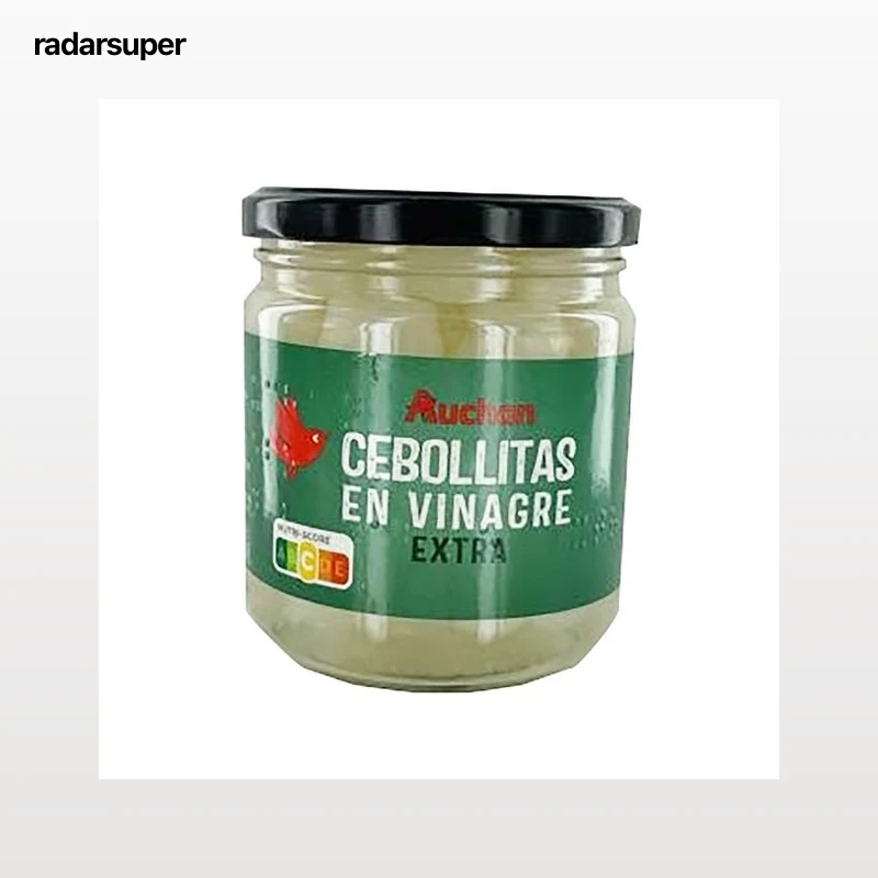 PRODUCTO ALCAMPO Cebollitas en vinagre extra extra frasco de 190 g.