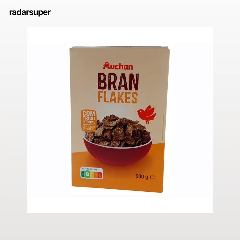 PRODUCTO ALCAMPO Cereal copo trigo con salvado bran flakes 500 g.