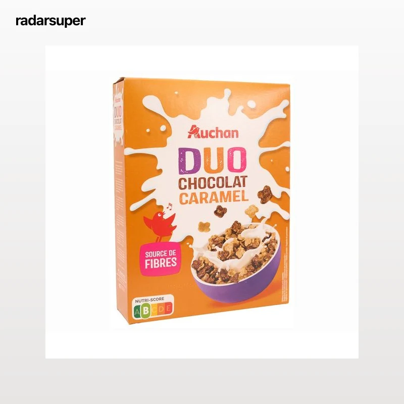 PRODUCTO ALCAMPO Cereales con caramelo y chocolate 375 g.