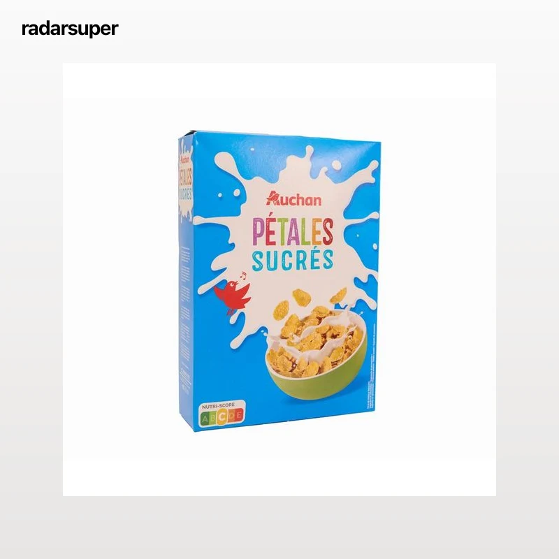 PRODUCTO ALCAMPO Cereales cornflakes (maíz) recubiertos de azúcar 375 G.