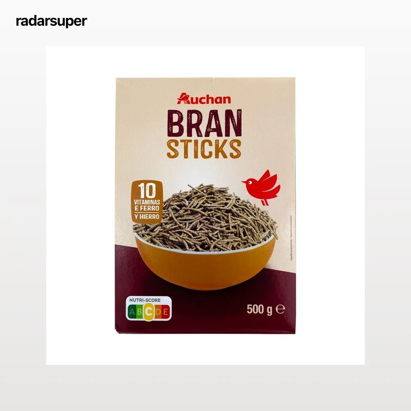 PRODUCTO ALCAMPO Cereales extrusionados de salvado de trigo 500 g.