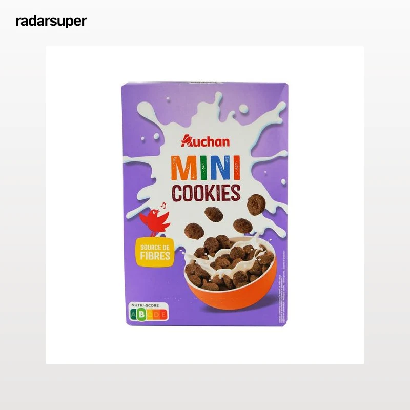 PRODUCTO ALCAMPO Cereales mini cookies chocolate 375 g
