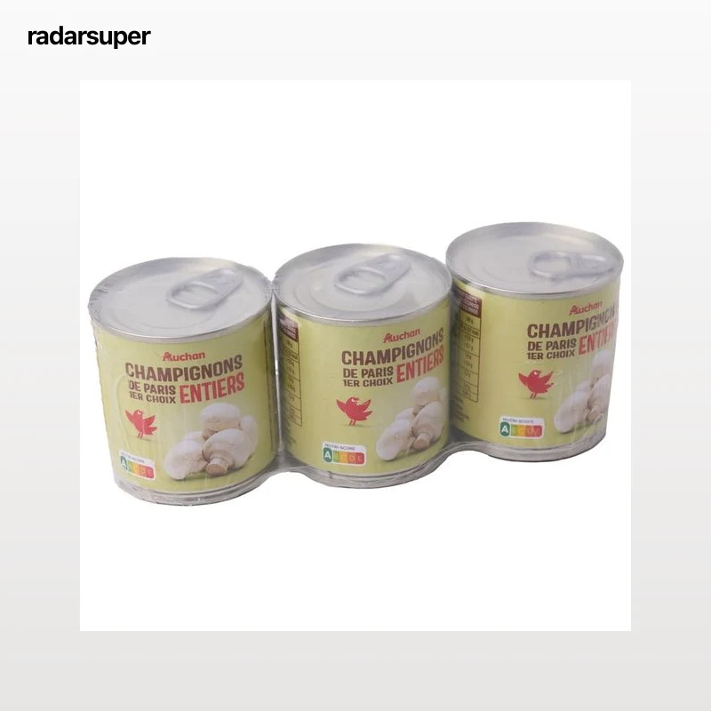 PRODUCTO ALCAMPO Champiñon entero 115gX3