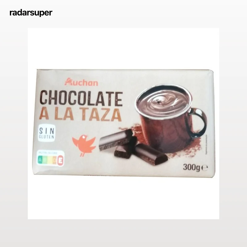 PRODUCTO ALCAMPO Chocolate a la taza tableta de 300 g.