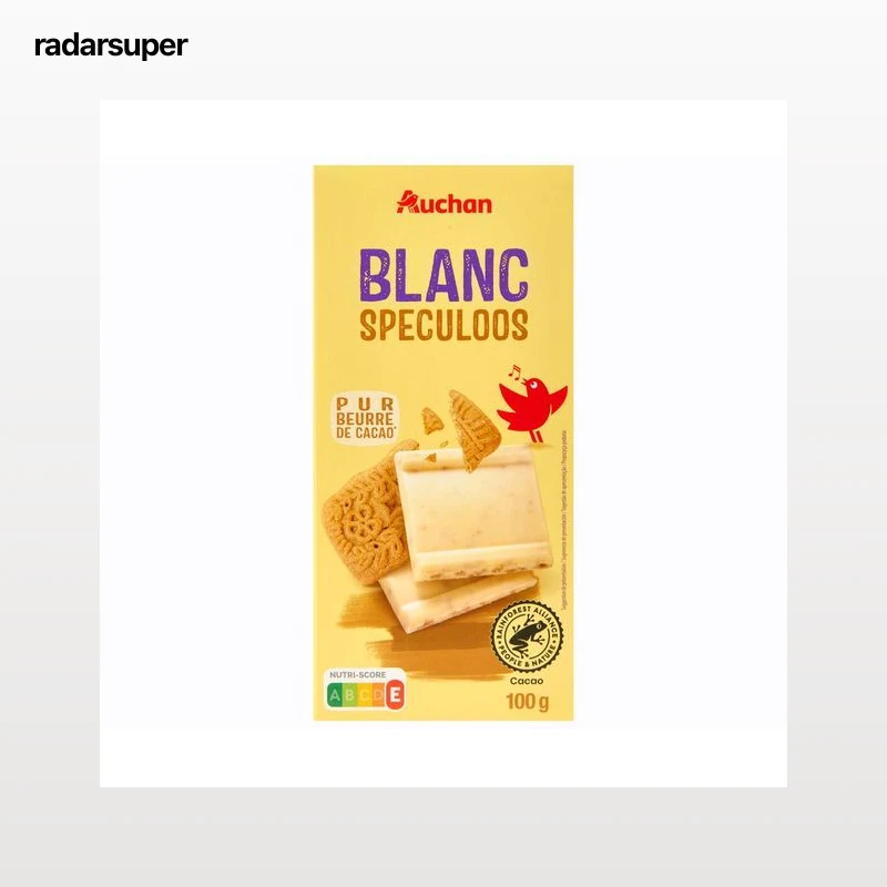 PRODUCTO ALCAMPO Chocolate blanco con speculoos 100 gr