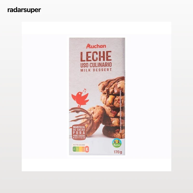PRODUCTO ALCAMPO Chocolate con leche para uso culinario tableta 170 g.