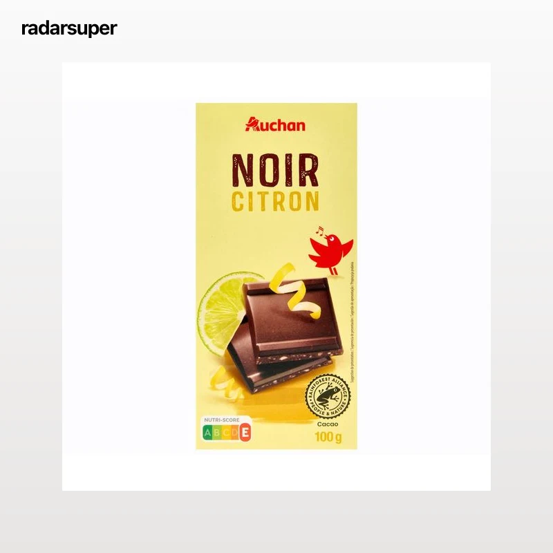 PRODUCTO ALCAMPO Chocolate negro con limón 100 gr.