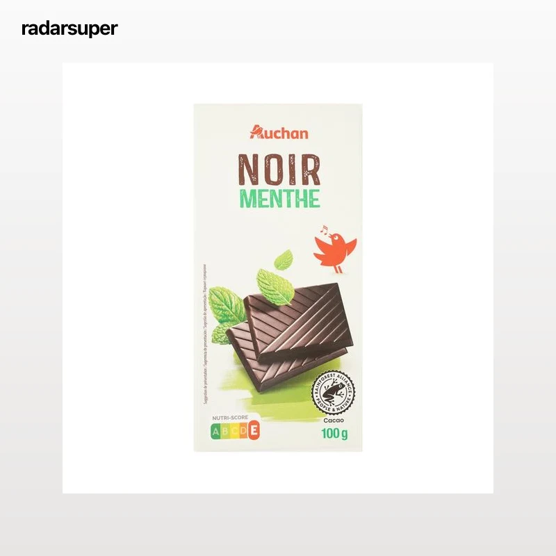 PRODUCTO ALCAMPO Chocolate negro con menta tableta 100 g.