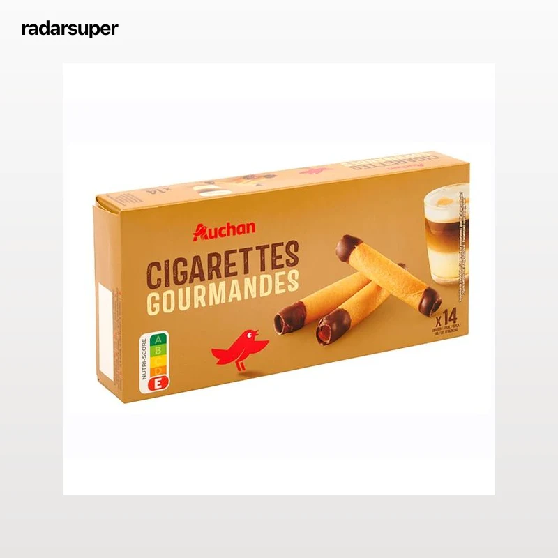 PRODUCTO ALCAMPO Cigarrillos con chocolate 125 g.