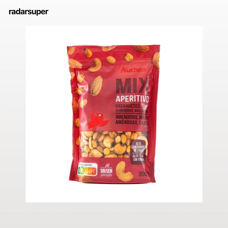 PRODUCTO ALCAMPO Cocktail frutos secos 200 G.