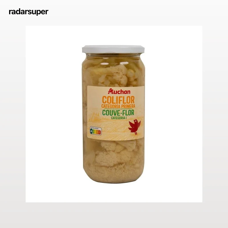 PRODUCTO ALCAMPO Coliflor al natural 390 g.
