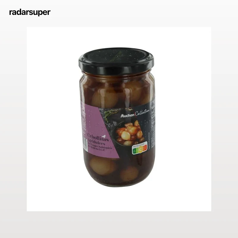 PRODUCTO ALCAMPO Collection Cebollitas agridulces en vinagre balsámico de Módena I.G.P. 160 g.