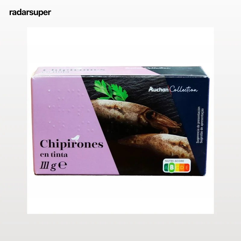 PRODUCTO ALCAMPO Collection Chipirones en su tinta 72 g. Producto alcampo