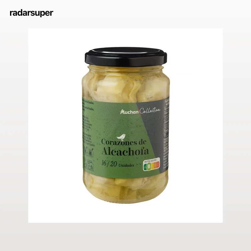 PRODUCTO ALCAMPO Collection Corazones de alcachofa 16 / 20 uds 210 g.