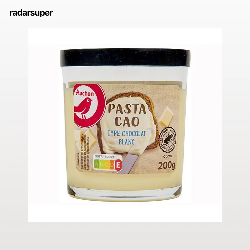 PRODUCTO ALCAMPO Collection Crema con chocolate blanco bote de 200 g.