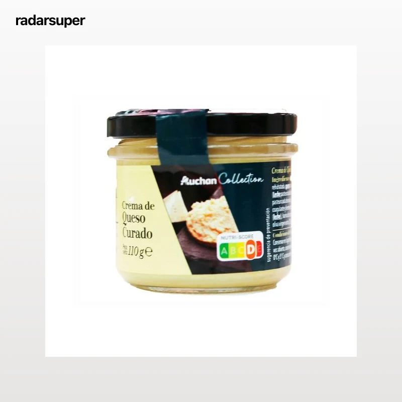 PRODUCTO ALCAMPO Collection Crema de queso curado 110 g.