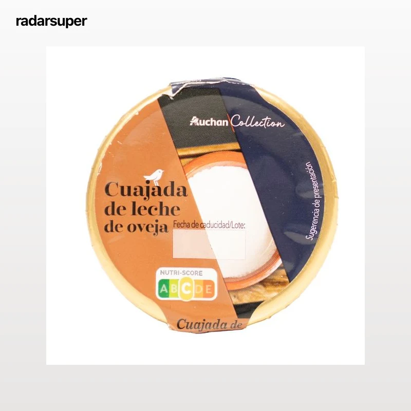 PRODUCTO ALCAMPO Collection Cuajada de leche de oveja 140 g.
