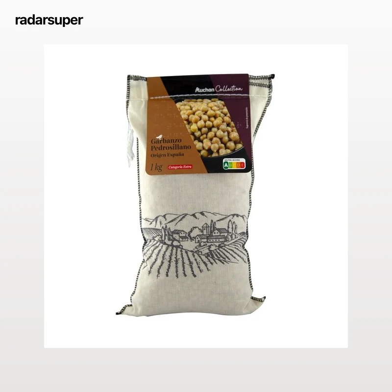 PRODUCTO ALCAMPO Collection Garbanzo Pedrosillano de categoria extra y origen español 1 kg.