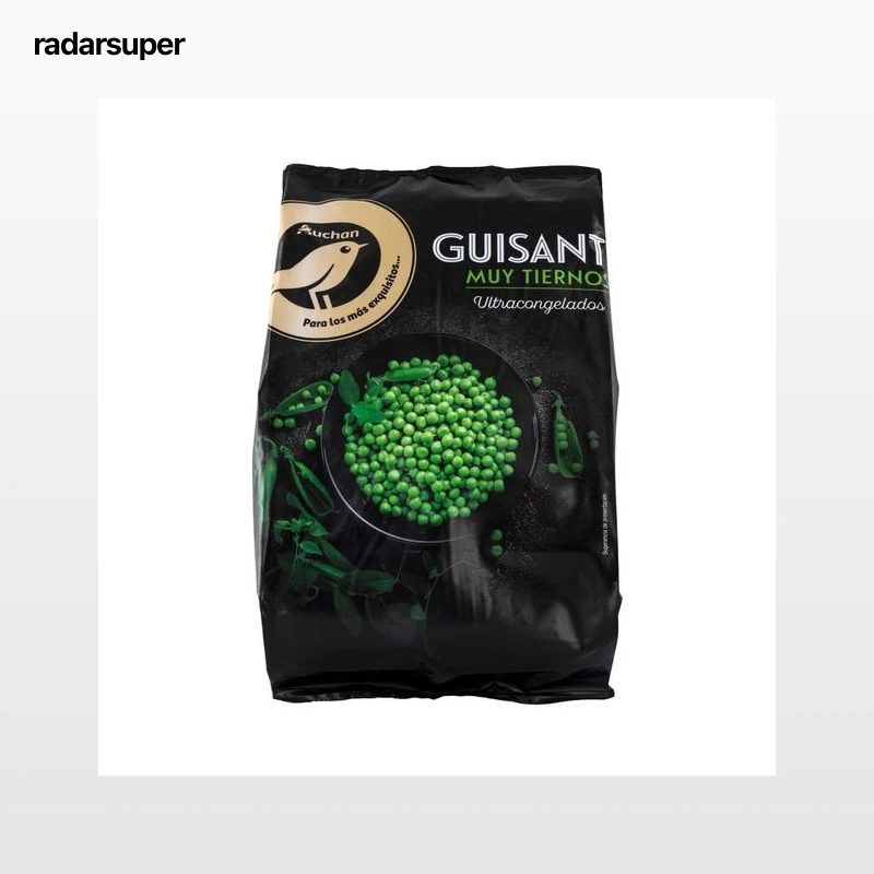 PRODUCTO ALCAMPO Collection Guisantes muy finos y tiernos, ultracongelados 400 g.