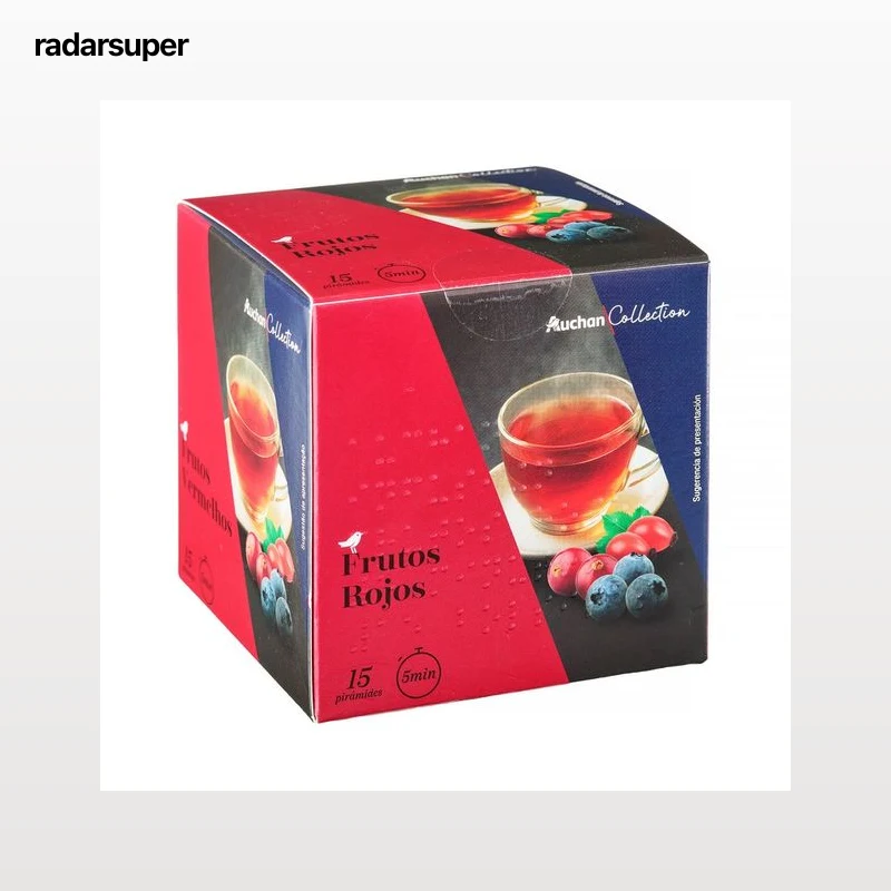 PRODUCTO ALCAMPO Collection Infusión de frutos rojos 20 uds. 45 g.