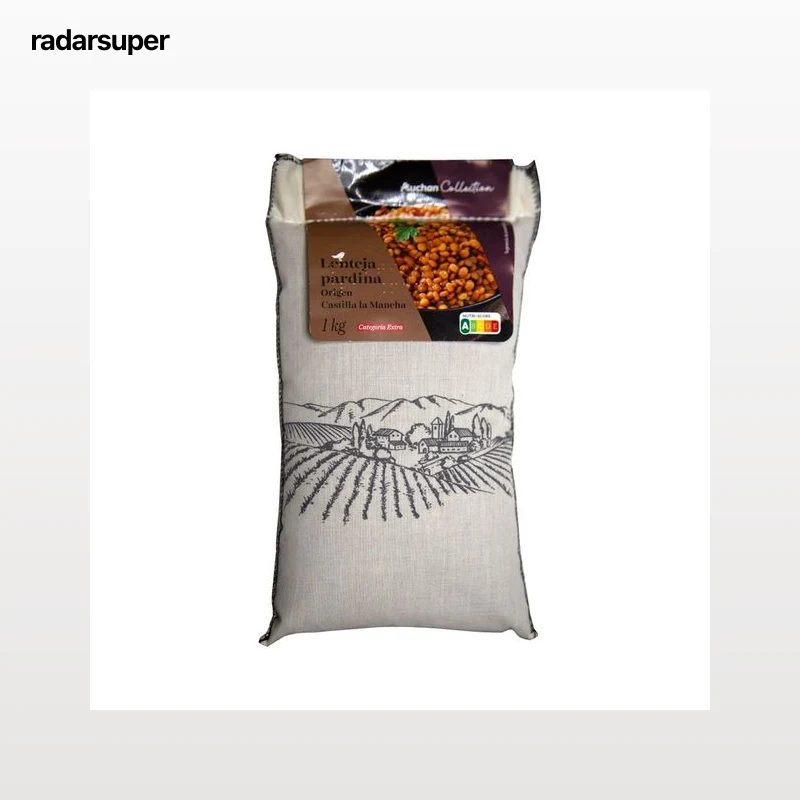PRODUCTO ALCAMPO Collection Lenteja Pardina extra, de origen Castilla la Mancha saco 1 kg.