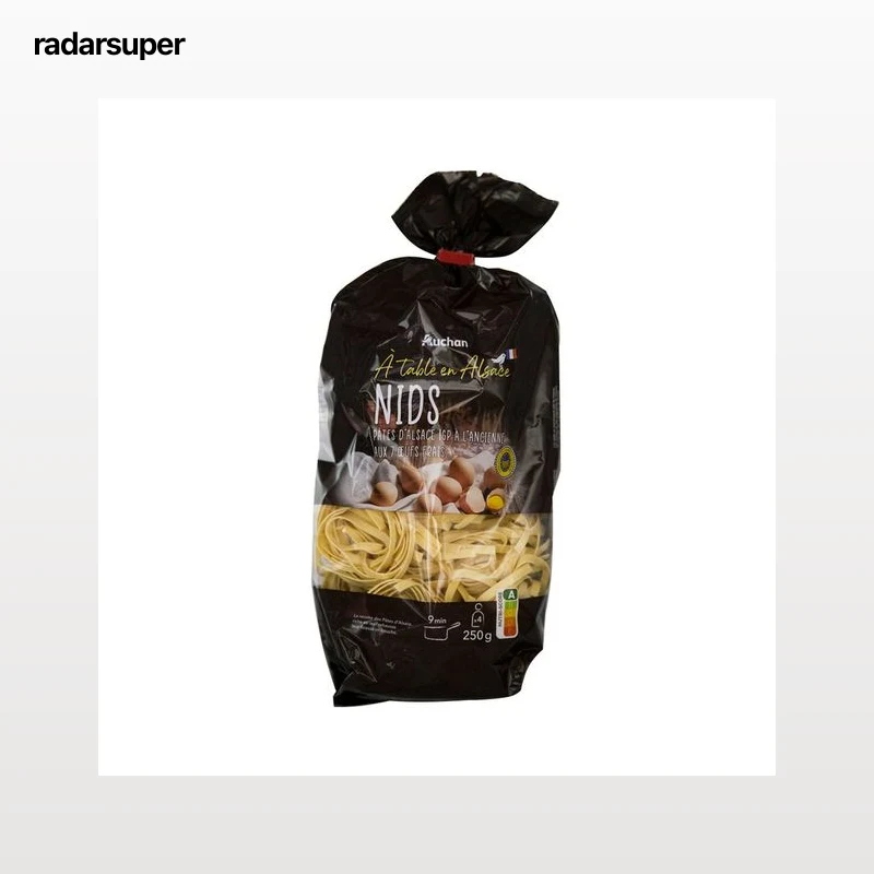 PRODUCTO ALCAMPO Collection Pasta nido al huevo con IGP Alsacia 250 g.