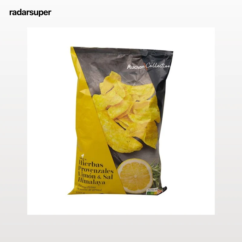 PRODUCTO ALCAMPO Collection Patatas fritas a las finas hierbas y sal del Himalaya130 g.