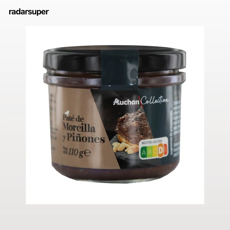 PRODUCTO ALCAMPO Collection Paté de morcilla y piñones 110 g.