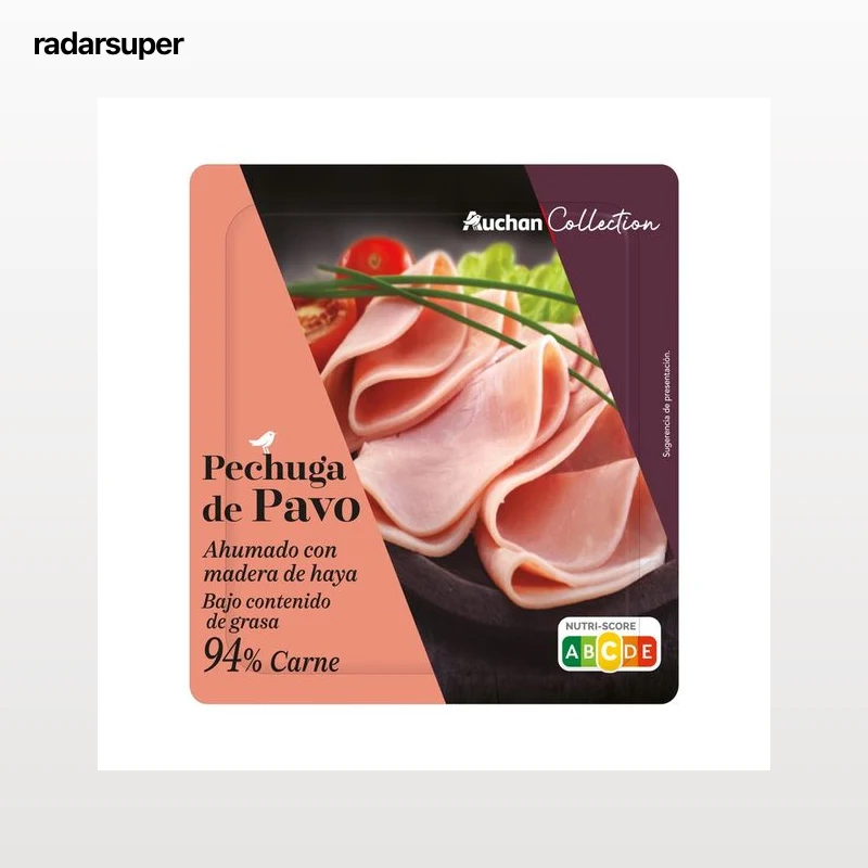 PRODUCTO ALCAMPO Collection Pechuga de pavo   - Loncha normal 2 a 3 mm