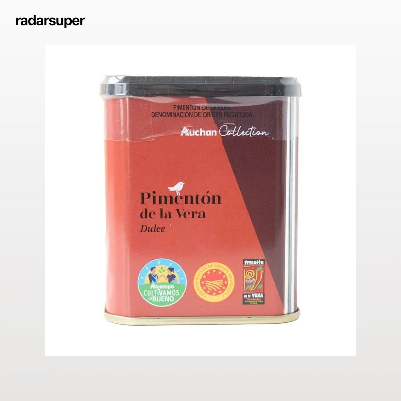 PRODUCTO ALCAMPO Collection Pimentón de la Vera dulce con D.O. Pimento de la Vera 75 g.