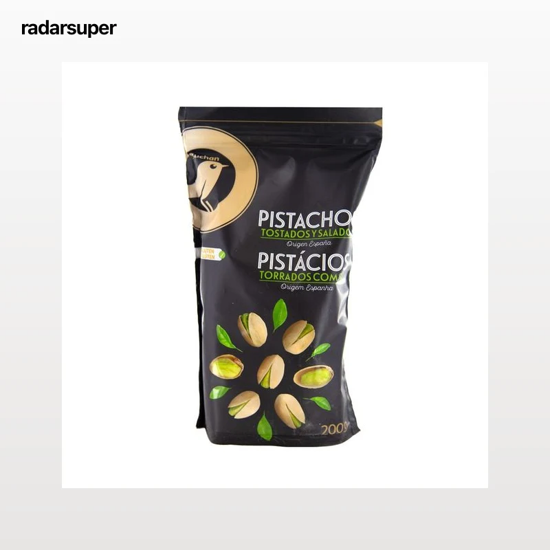 PRODUCTO ALCAMPO Collection Pistachos tostados y salados 200 g.