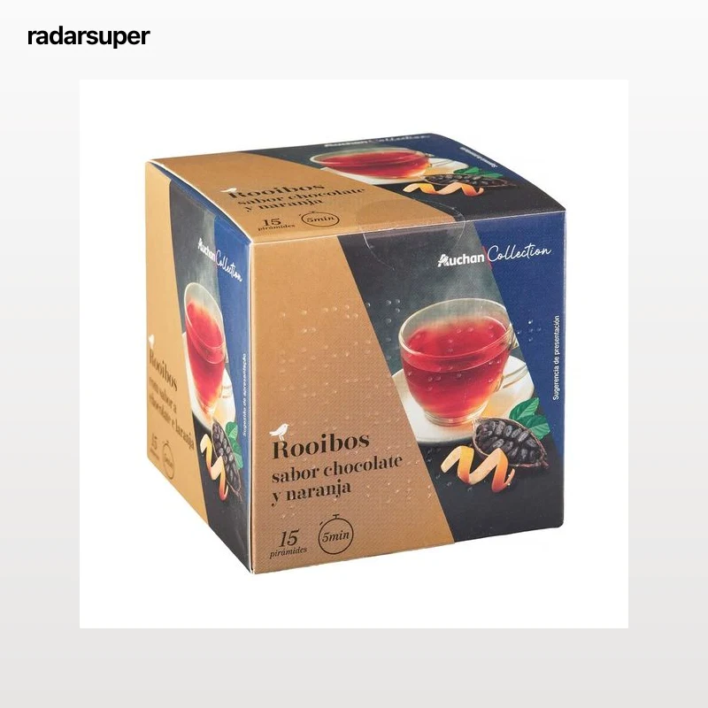 PRODUCTO ALCAMPO Collection Rooibos chocolate y naranja 15 uds. 40,5 g.