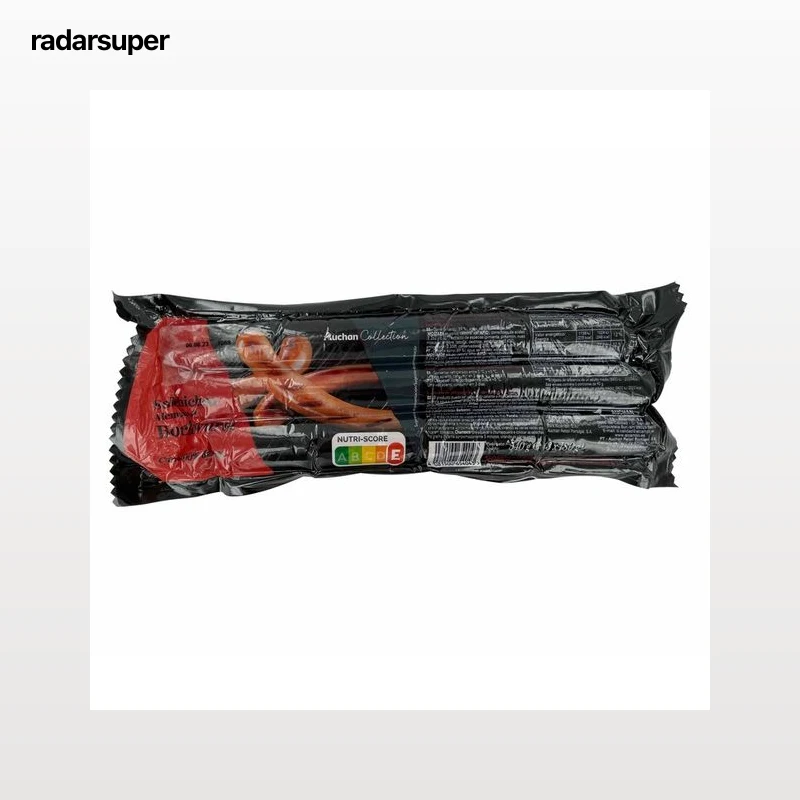 PRODUCTO ALCAMPO Collection Salchichas alemanas de cerdo, cocidas y ahumadas, tipo Bockwurst (extra largas) 3 x 180 g.
