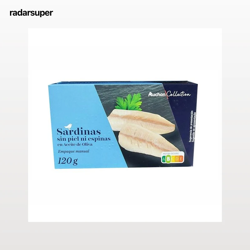 PRODUCTO ALCAMPO Collection Sardinas sin piel ni espinas 85 gr. Producto alcampo