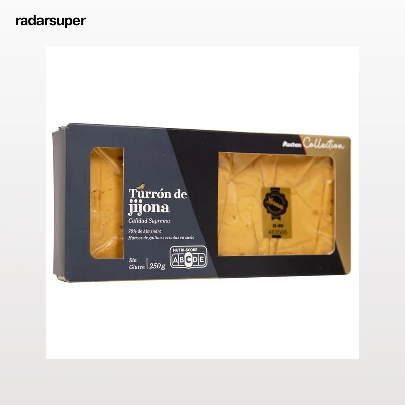 PRODUCTO ALCAMPO Collection Turrón blando Indicación Geográfica Protegida Jijona 250 g.