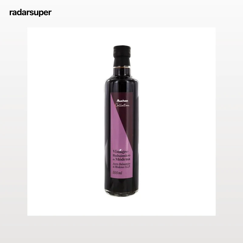 PRODUCTO ALCAMPO Collection Vinagre balsámico de Módena, Aceto balsamico di Modena I.G.P. 500 ml.